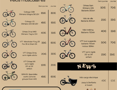 réservez votre vélo sur notre plateforme Lokki sur la page d’accueil du site